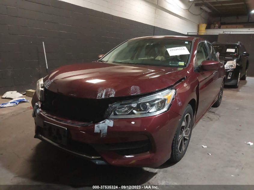 2017 HONDA ACCORD SEDAN LX - 1HGCR2F30HA276783