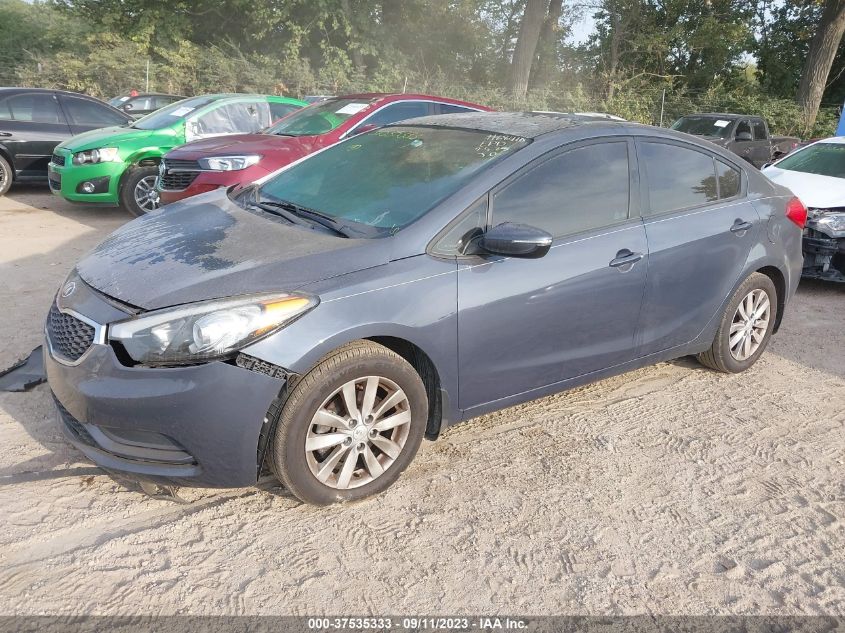 2014 KIA FORTE LX - KNAFX4A67E5180908