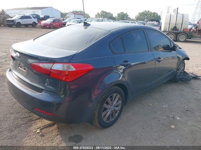 2014 KIA FORTE LX - KNAFX4A67E5180908