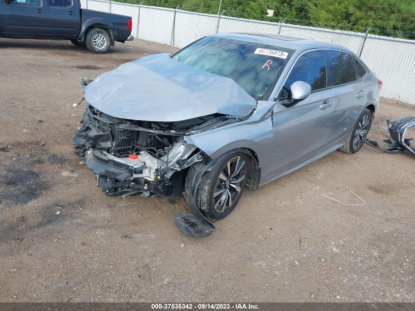 VIN 2HGFE1F74PH307250 2023 HONDA CIVIC SEDAN EX