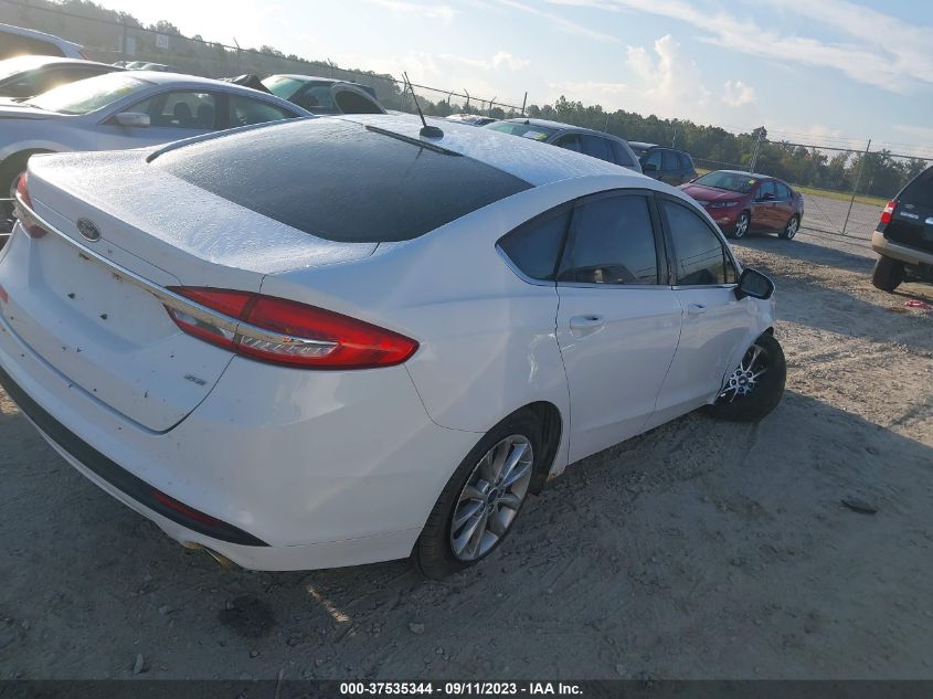 2017 FORD FUSION SE - 3FA6P0H75HR142692