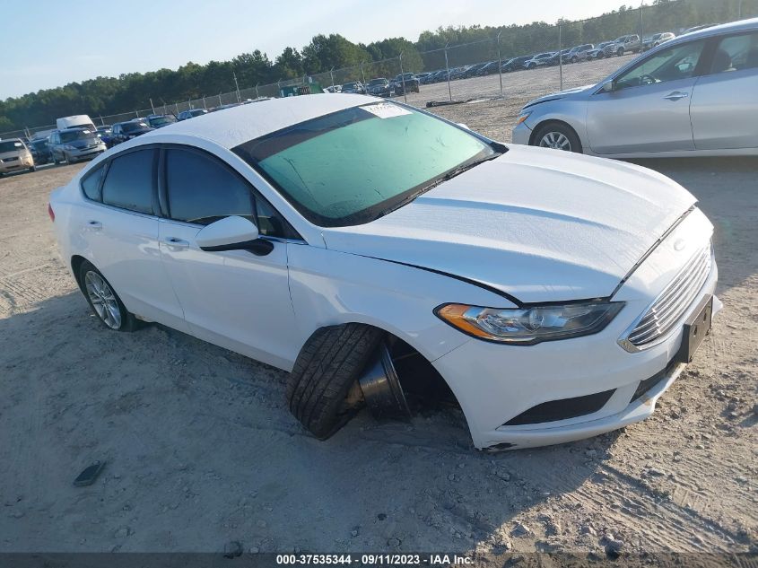 2017 FORD FUSION SE - 3FA6P0H75HR142692