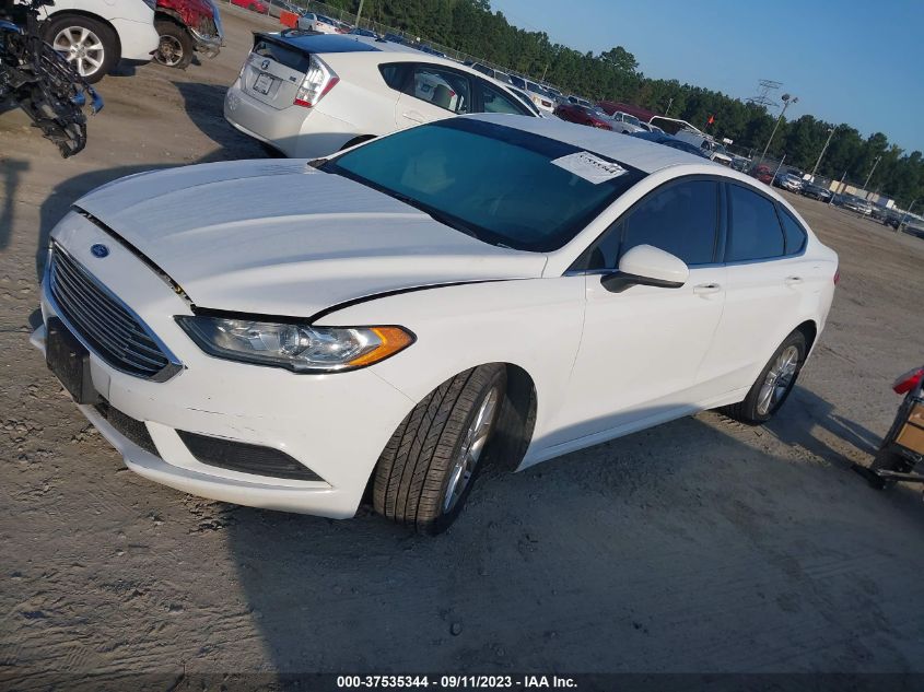 2017 FORD FUSION SE - 3FA6P0H75HR142692