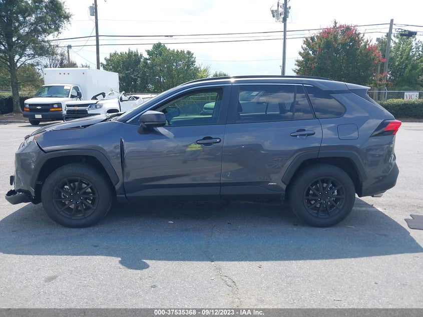 VIN JTMLWRFV8PD191995 2023 TOYOTA RAV4 HYBRID LE
