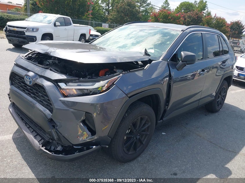 VIN JTMLWRFV8PD191995 2023 TOYOTA RAV4 HYBRID LE