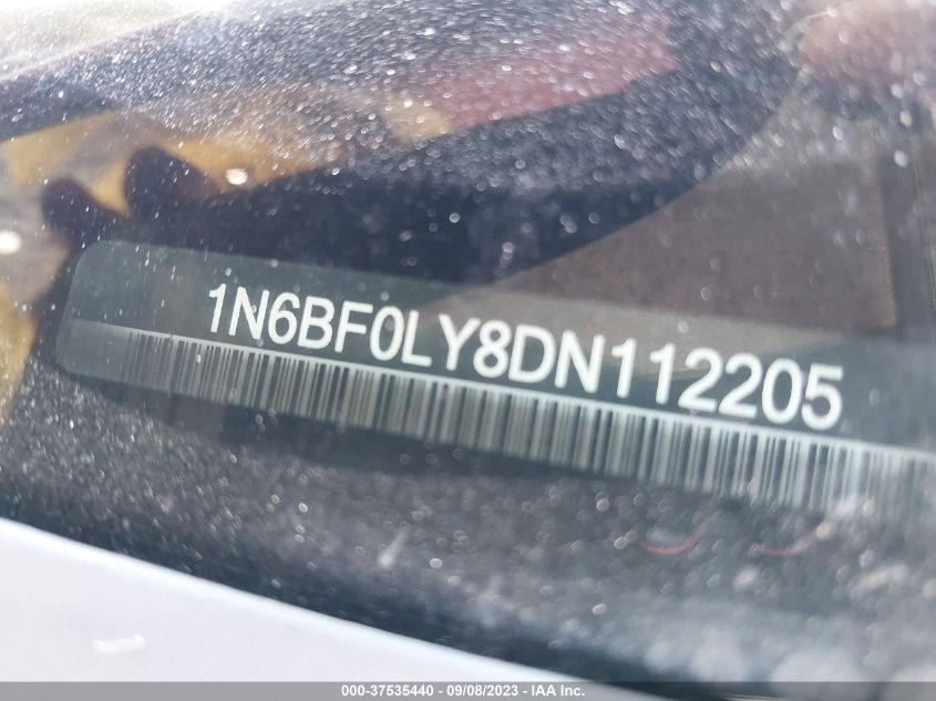 2013 NISSAN NV SV 1N6BF0LY8DN112205