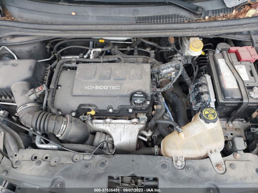 2015 CHEVROLET SONIC LTZ - 1G1JE5SB2F4190587