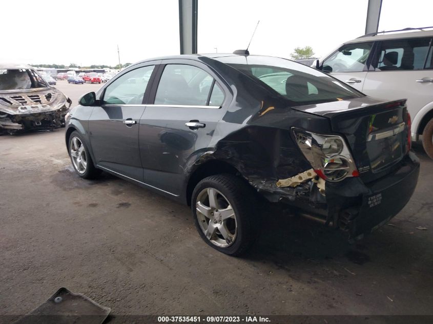 2015 CHEVROLET SONIC LTZ - 1G1JE5SB2F4190587