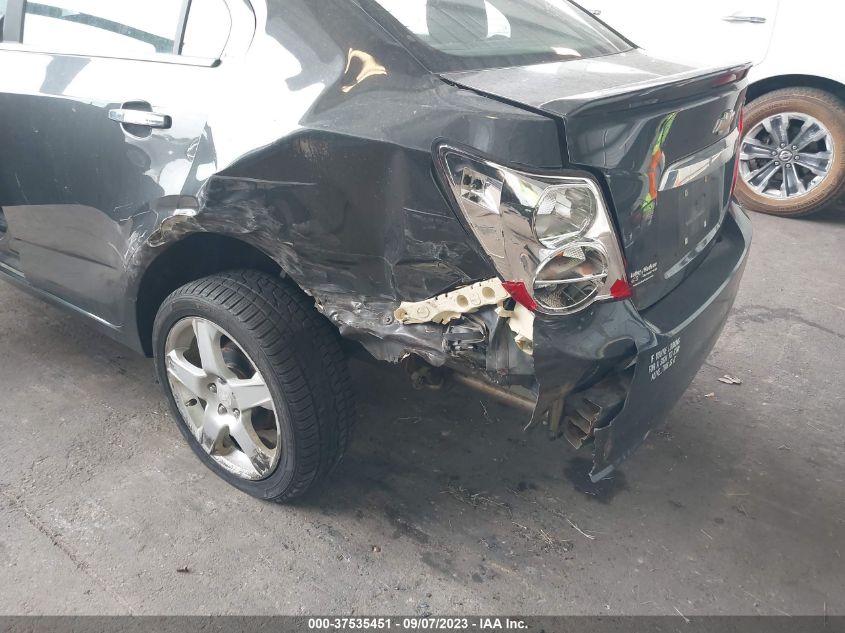 2015 CHEVROLET SONIC LTZ - 1G1JE5SB2F4190587