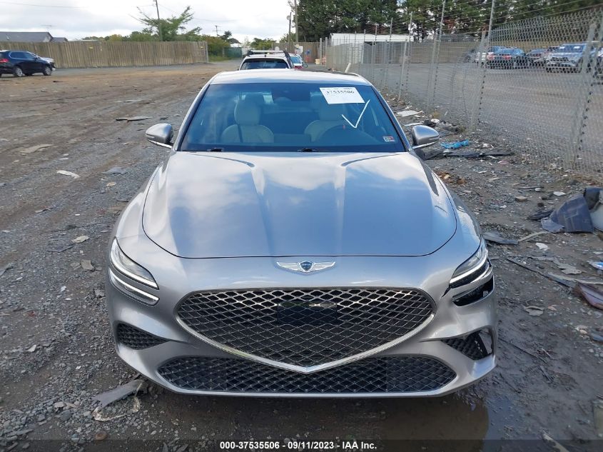 2022 GENESIS G70 2.0T - KMTG34TA8NU093000