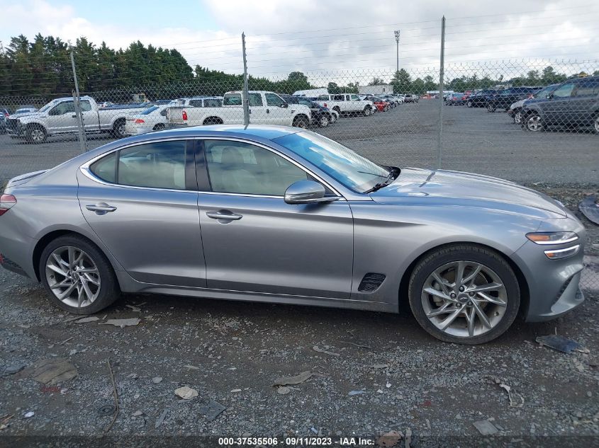 2022 GENESIS G70 2.0T - KMTG34TA8NU093000