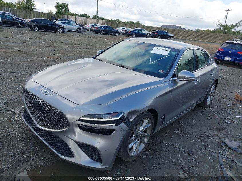 2022 GENESIS G70 2.0T - KMTG34TA8NU093000