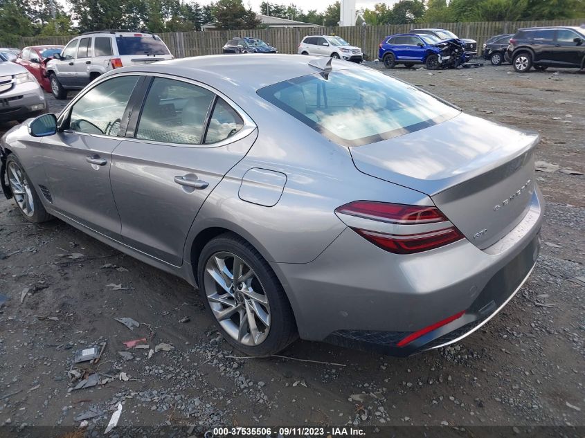 2022 GENESIS G70 2.0T - KMTG34TA8NU093000