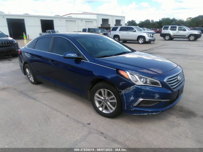 2017 HYUNDAI SONATA 2.4L - 5NPE24AF8HH486100