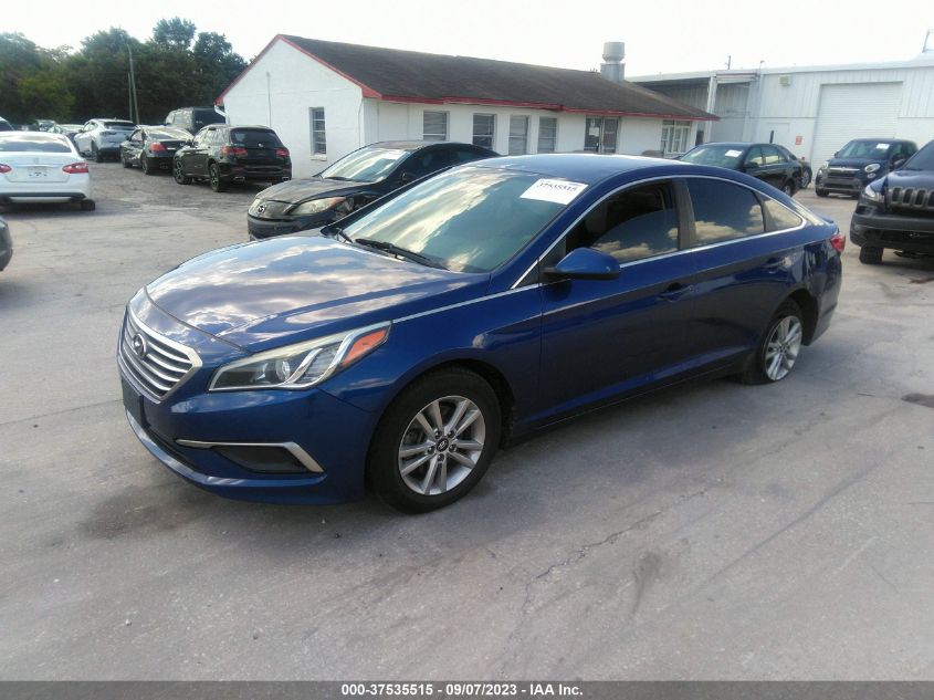 2017 HYUNDAI SONATA 2.4L - 5NPE24AF8HH486100