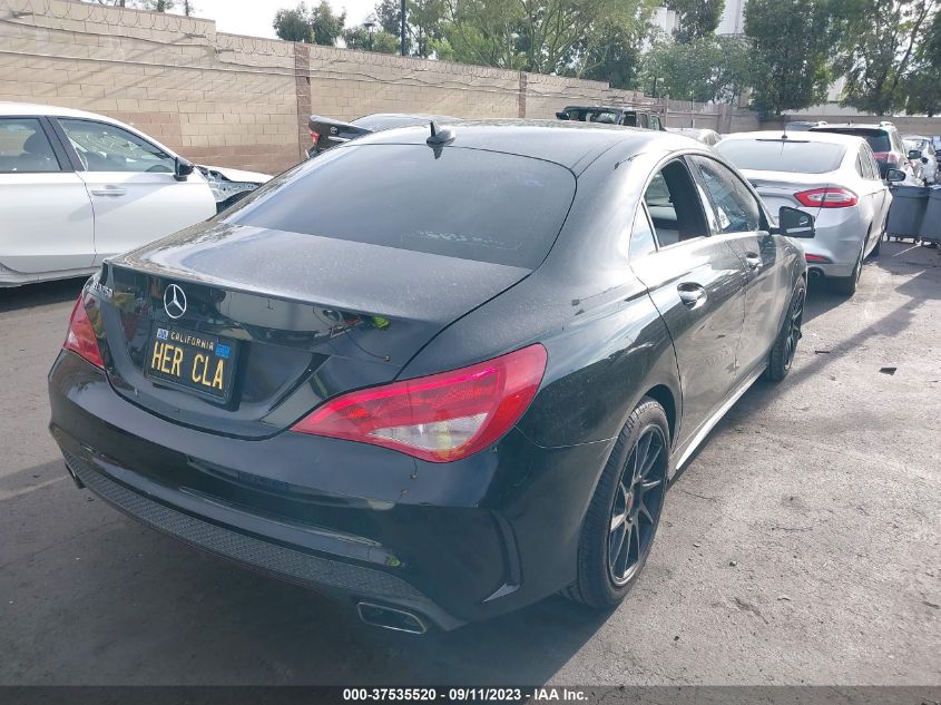 2014 MERCEDES-BENZ CLA-CLASS CLA 250 WDDSJ4EB3EN105252