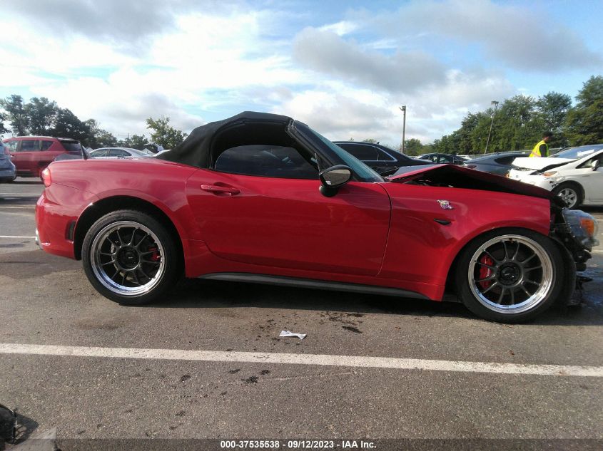 2017 FIAT 124 SPIDER ELABORAZIONE ABARTH - JC1NFAEK1H0125845