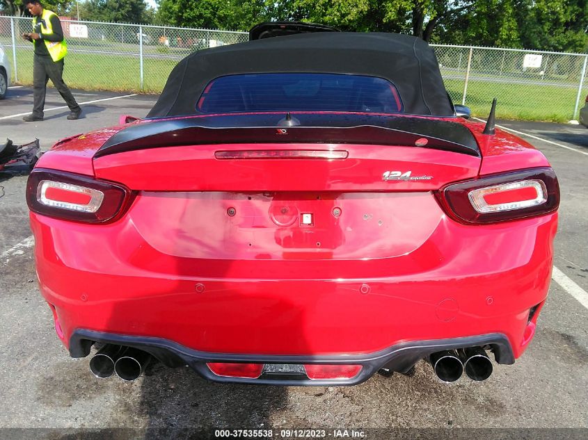 2017 FIAT 124 SPIDER ELABORAZIONE ABARTH - JC1NFAEK1H0125845