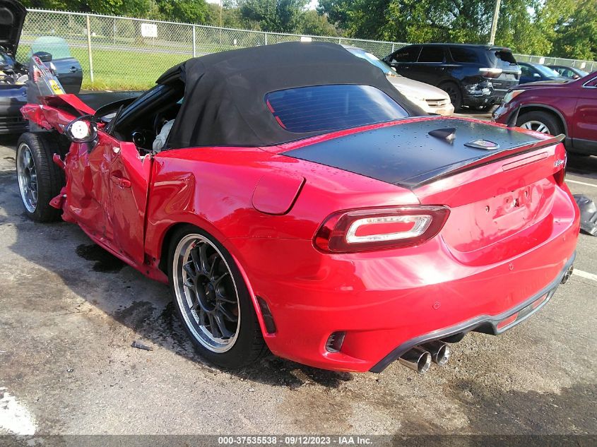 2017 FIAT 124 SPIDER ELABORAZIONE ABARTH - JC1NFAEK1H0125845
