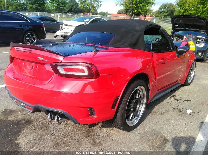 2017 FIAT 124 SPIDER ELABORAZIONE ABARTH - JC1NFAEK1H0125845
