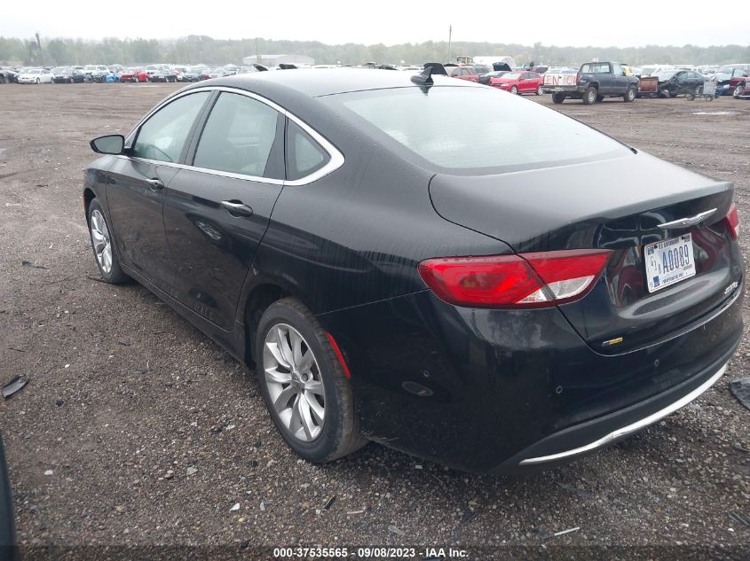 2015 CHRYSLER 200 C - 1C3CCCCB1FN708020