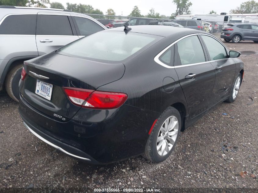 2015 CHRYSLER 200 C - 1C3CCCCB1FN708020