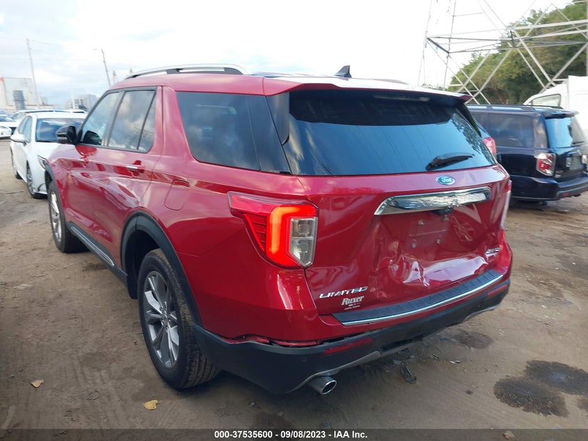 VIN 1FMSK8FHXNGA14691 2022 FORD EXPLORER LIMITED