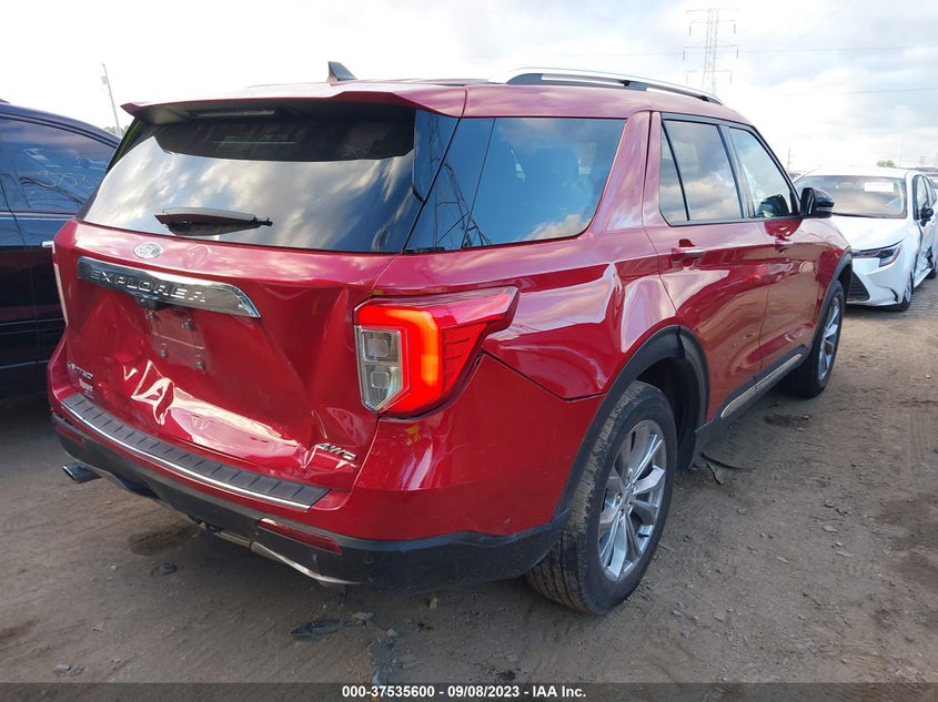 VIN 1FMSK8FHXNGA14691 2022 FORD EXPLORER LIMITED
