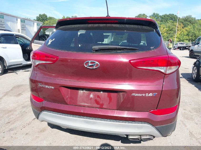 2017 HYUNDAI TUCSON LIMITED/SPORT AND ECO/SE - KM8J33A24HU417165