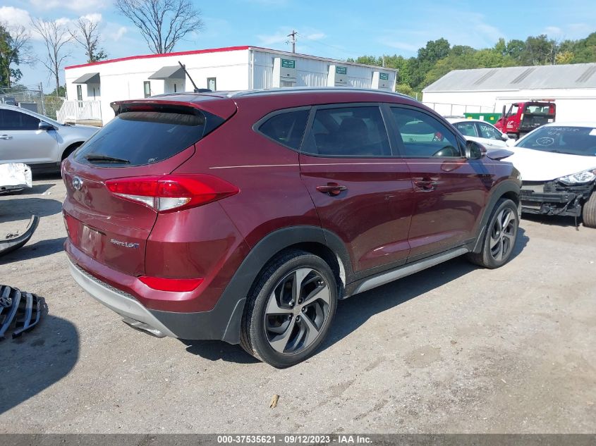 2017 HYUNDAI TUCSON LIMITED/SPORT AND ECO/SE - KM8J33A24HU417165