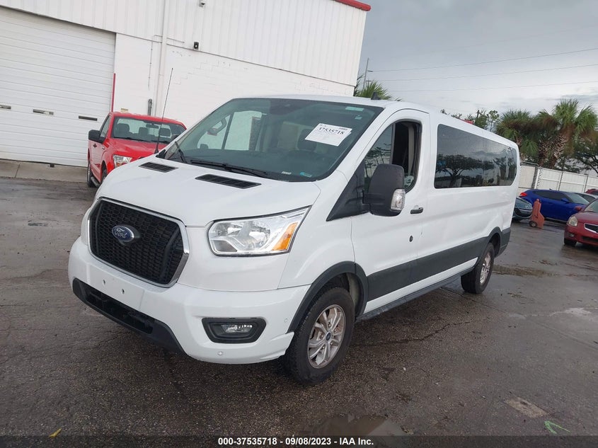 VIN 1FBAX2Y84MKA33068 2021 FORD TRANSIT PASSENGER WAGON XL/XLT
