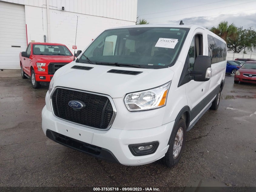VIN 1FBAX2Y84MKA33068 2021 FORD TRANSIT PASSENGER WAGON XL/XLT