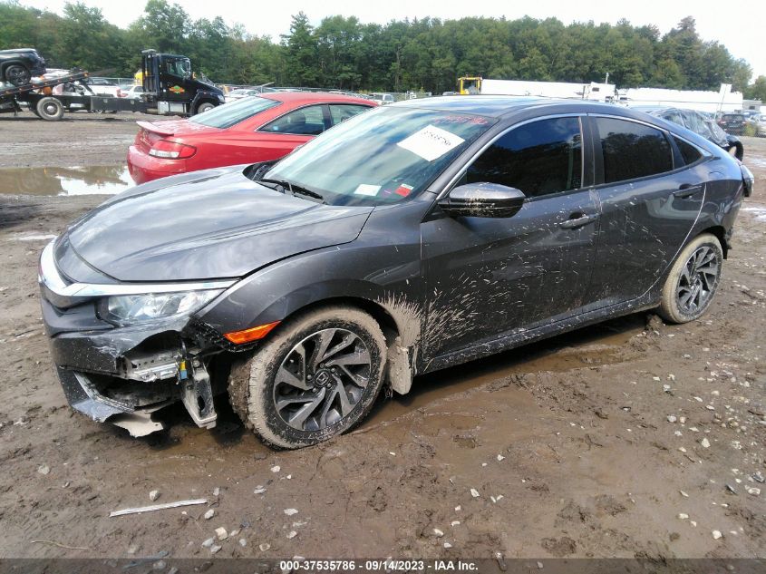 2018 HONDA CIVIC SEDAN EX - 2HGFC2F75JH544137