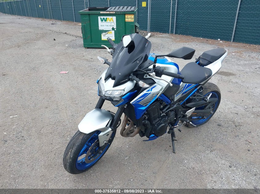 VIN ML5ZRDF18LDA38963 2020 KAWASAKI ZR900 F