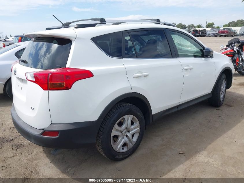2014 TOYOTA RAV4 LE - JTMZFREVXEJ001589