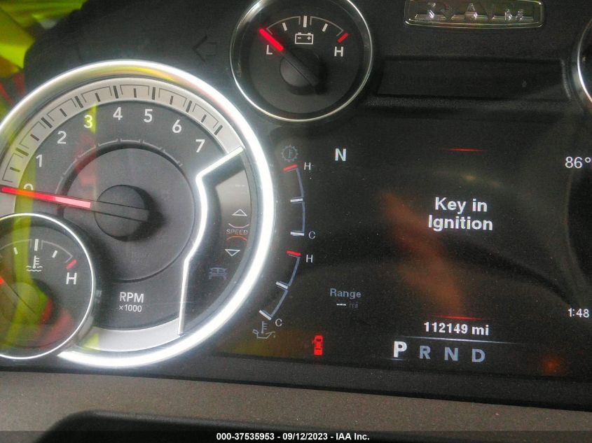 2013 RAM 2500 BIG HORN - 3C6TR5DT8DG519729