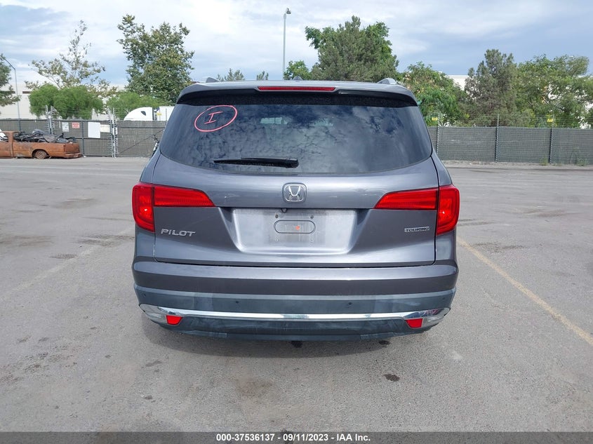 VIN 5FNYF5H98JB001966 2018 HONDA PILOT