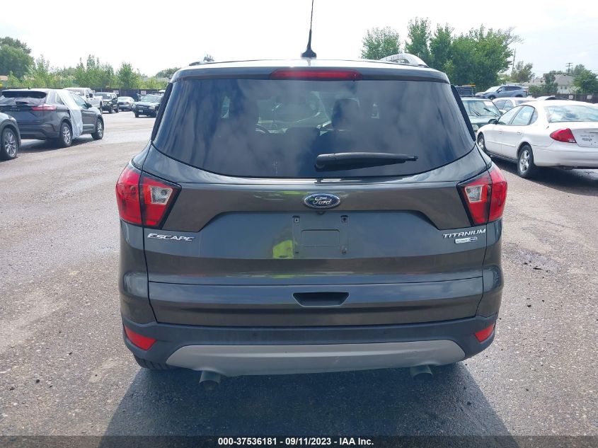 2019 FORD ESCAPE TITANIUM - 1FMCU9J95KUA77120