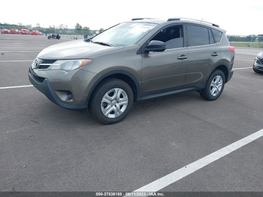 2014 TOYOTA RAV4 LE - JTMBFREV2ED066680