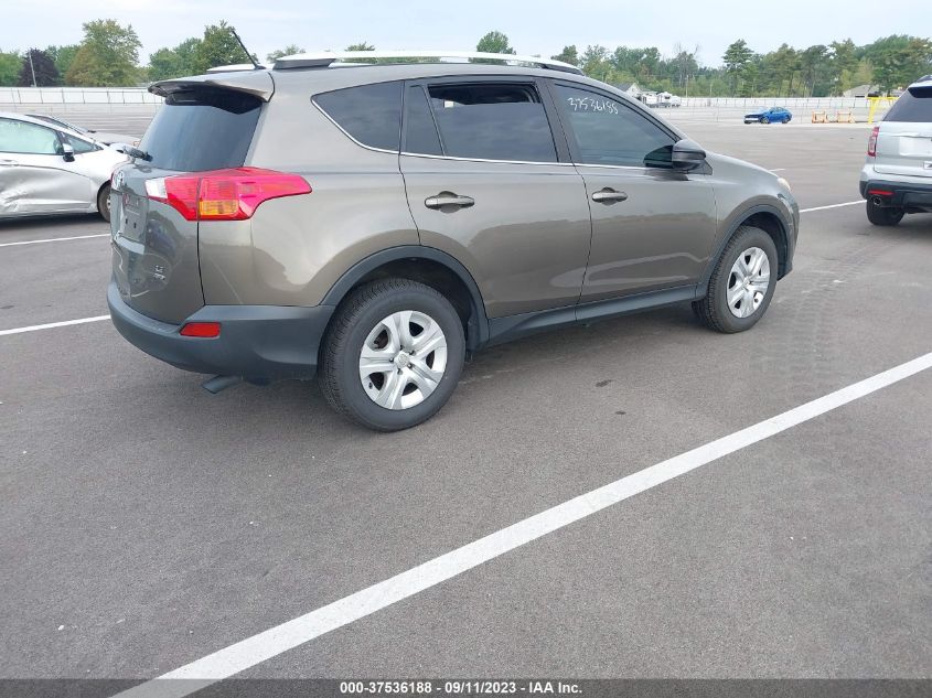 2014 TOYOTA RAV4 LE - JTMBFREV2ED066680