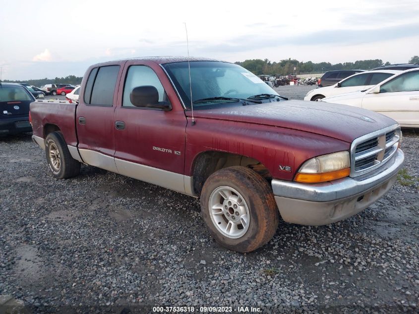 1B7GL2AN4YS607725 Dodge Dakota 2000 4.7 Купить из США