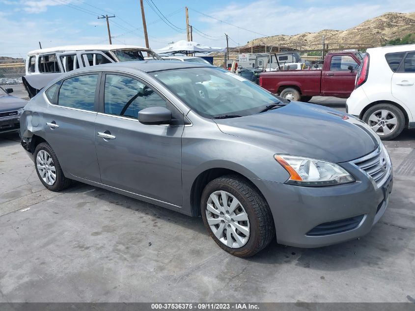 2015 NISSAN SENTRA S - 3N1AB7AP7FY360046