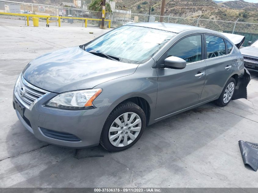 2015 NISSAN SENTRA S - 3N1AB7AP7FY360046