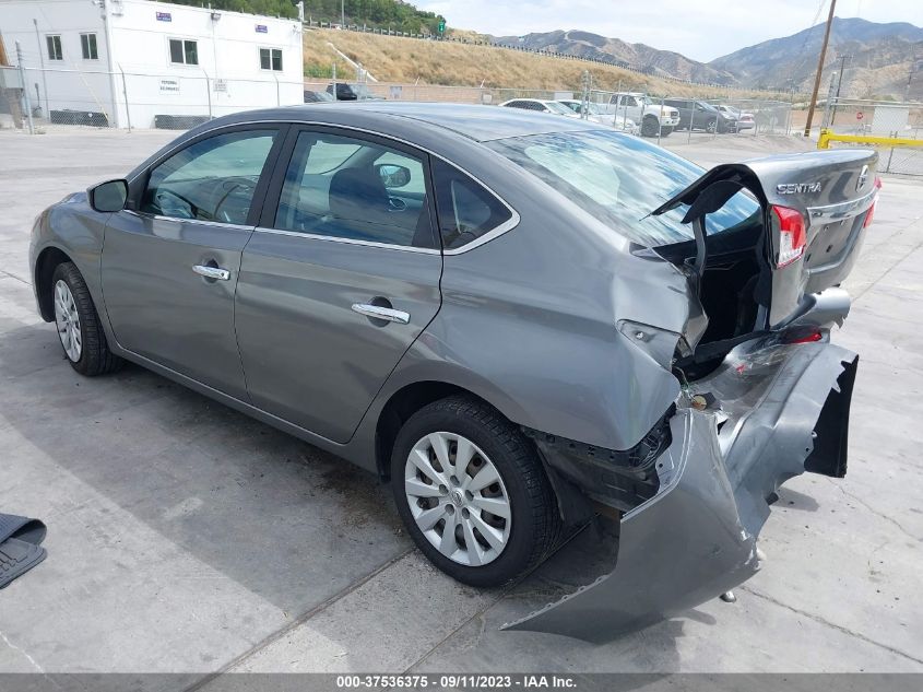 2015 NISSAN SENTRA S - 3N1AB7AP7FY360046