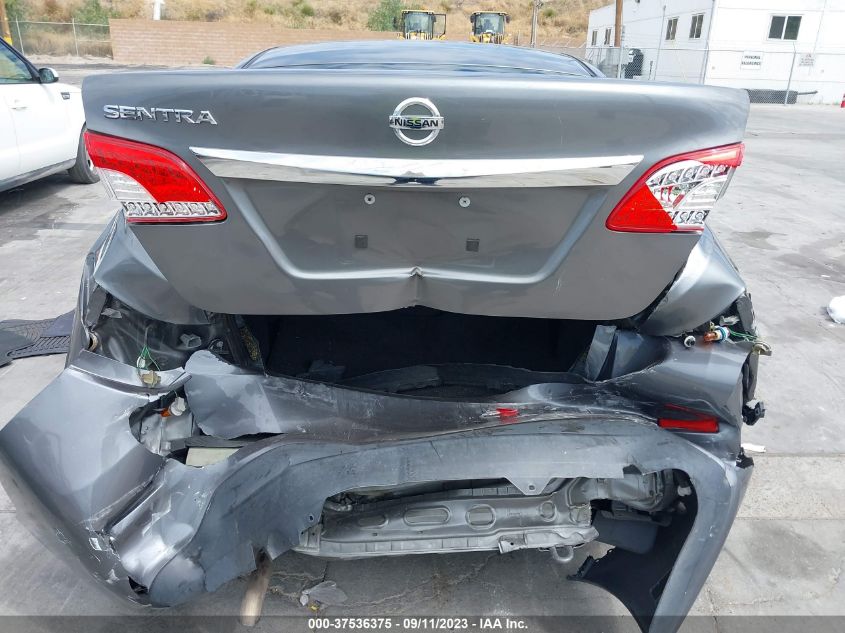 2015 NISSAN SENTRA S - 3N1AB7AP7FY360046