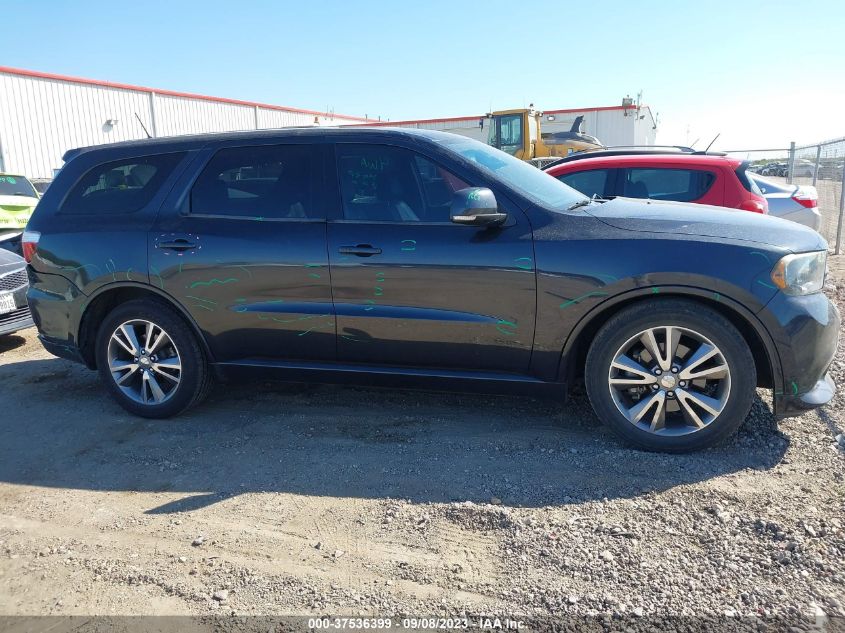 2013 DODGE DURANGO R/T - 1C4SDHCT3DC692857
