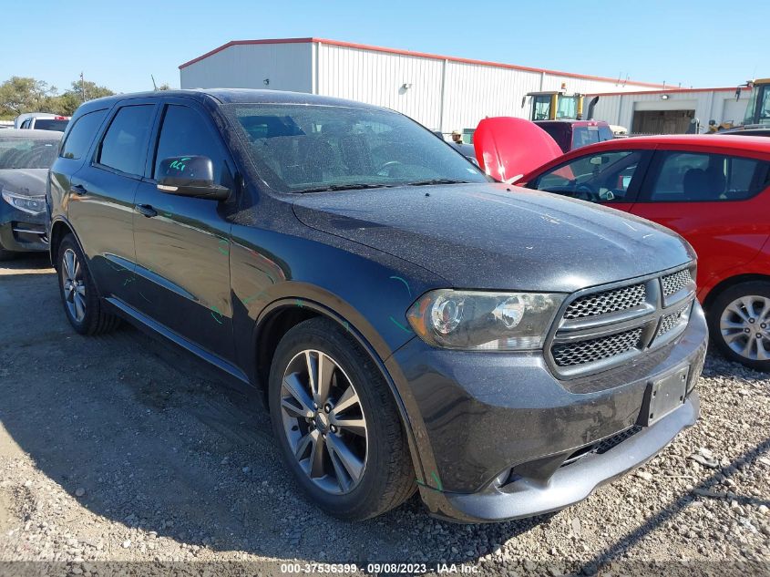 2013 DODGE DURANGO R/T - 1C4SDHCT3DC692857