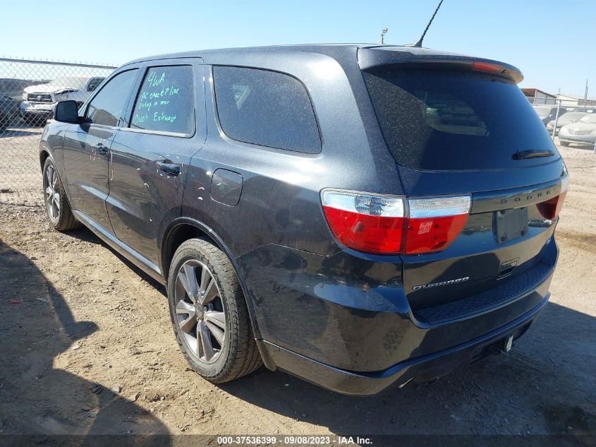 2013 DODGE DURANGO R/T - 1C4SDHCT3DC692857