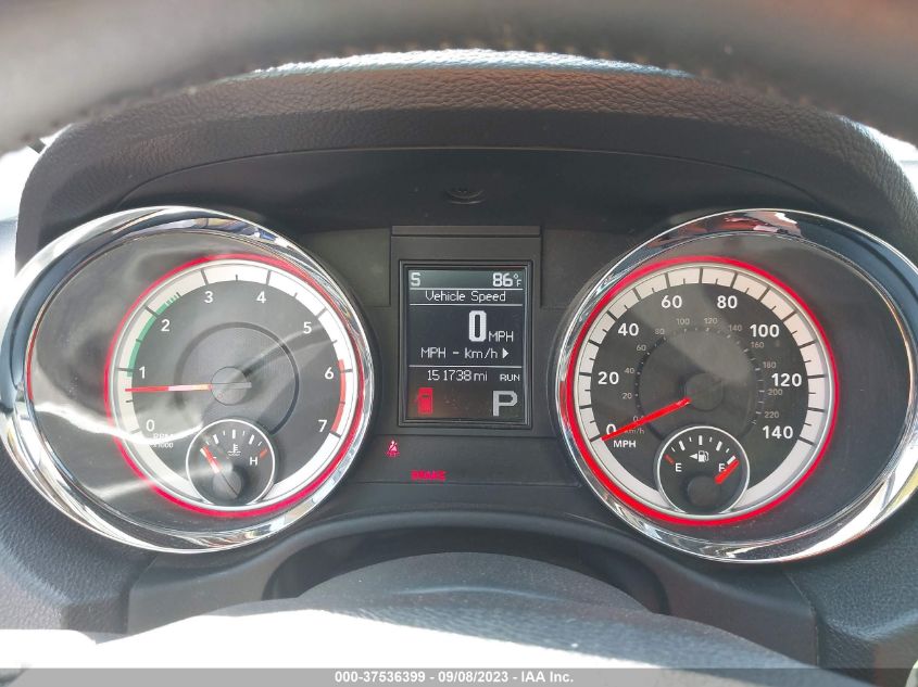 2013 DODGE DURANGO R/T - 1C4SDHCT3DC692857