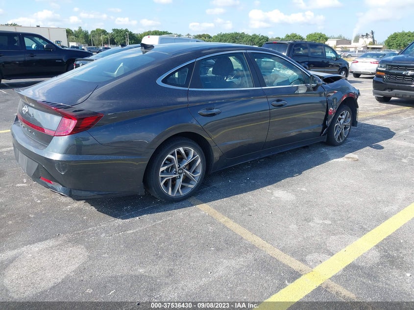 VIN 5NPEF4JA2MH094345 2021 HYUNDAI SONATA SEL